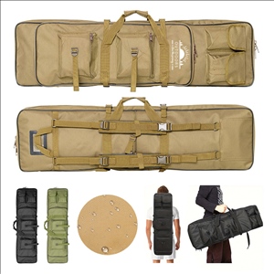 Oxford Cloth Tactical Double Rifle Gun Bag